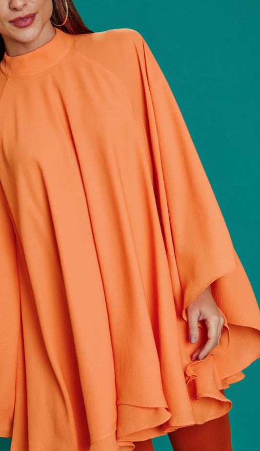 Vestido Estefani Laranja