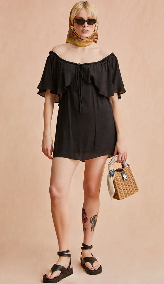 Vestido Faustina Preto