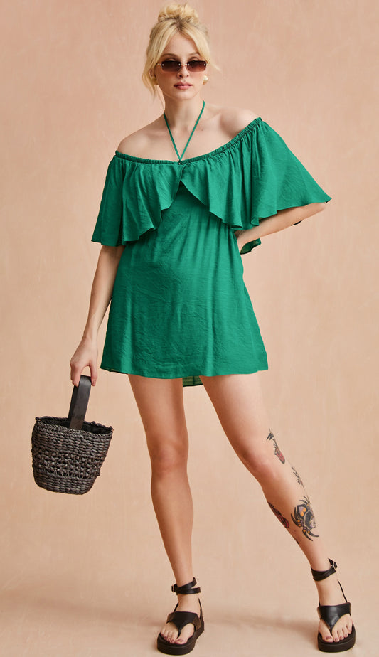 Vestido Faustina Verde