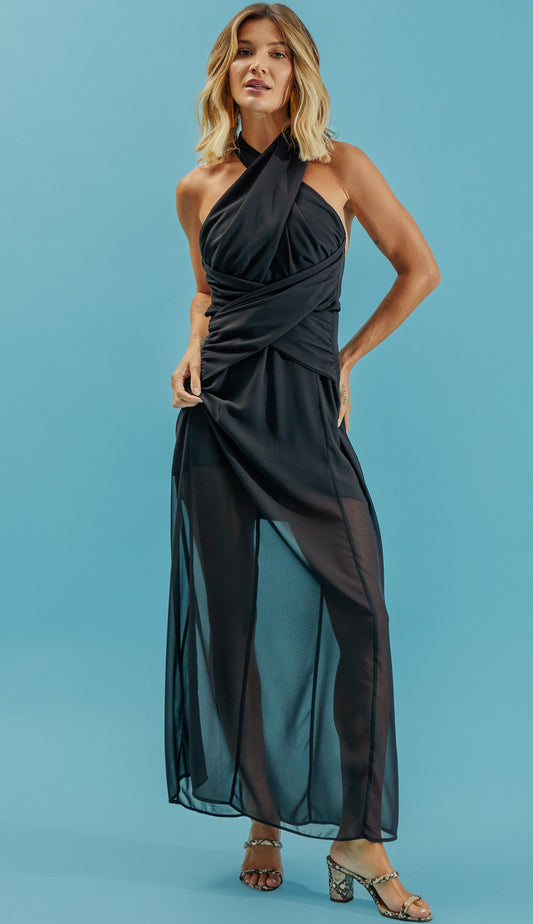 Vestido Felicity Preto