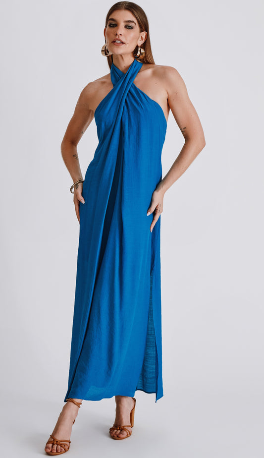 Vestido Florianópolis Azul