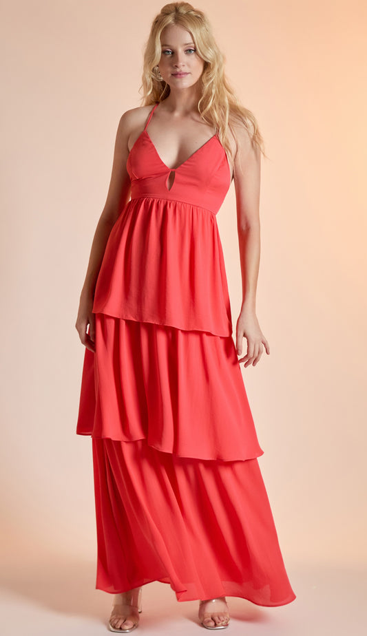 Vestido Lilith Cereja