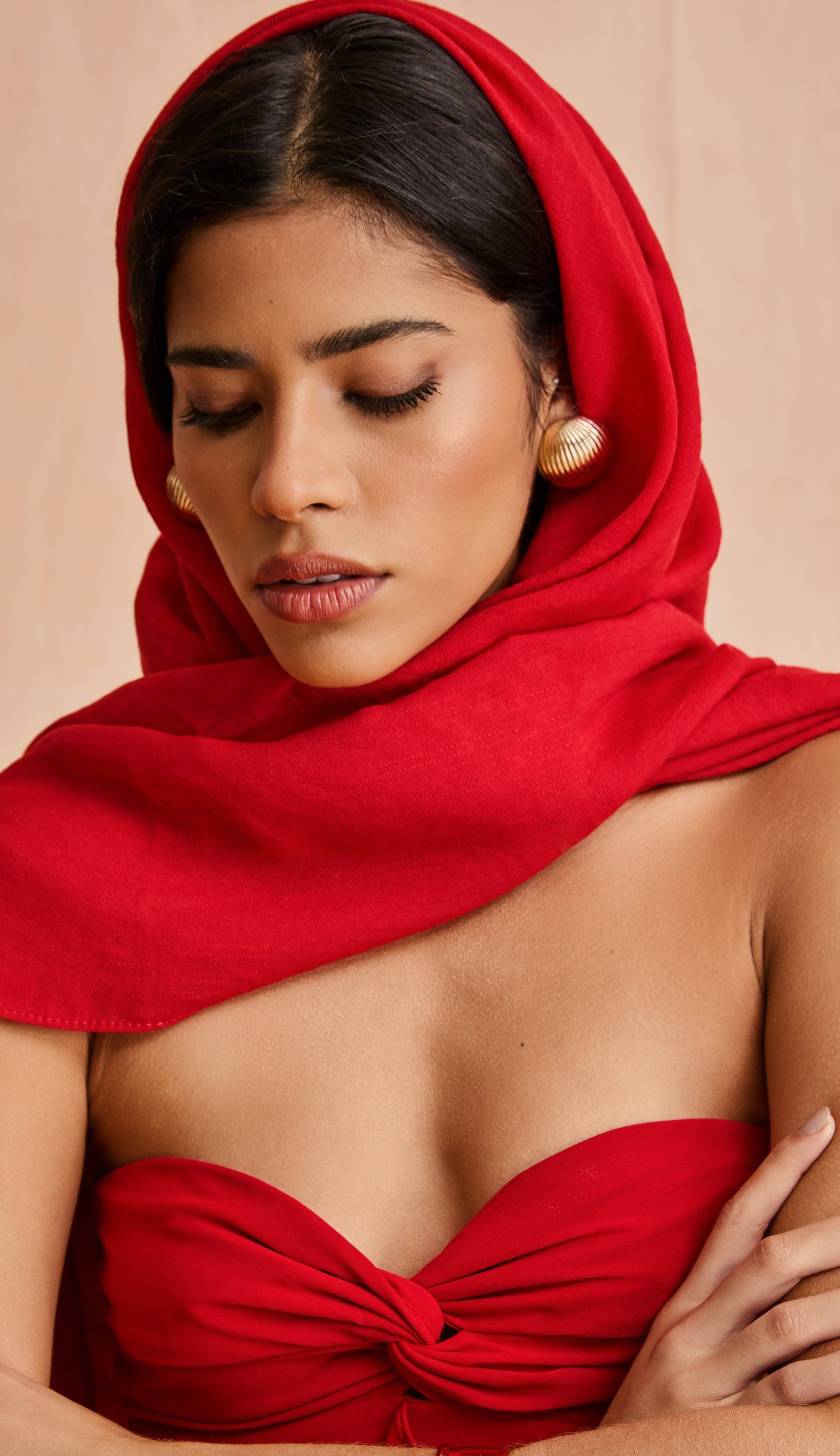 Lenço Aurora Vermelho