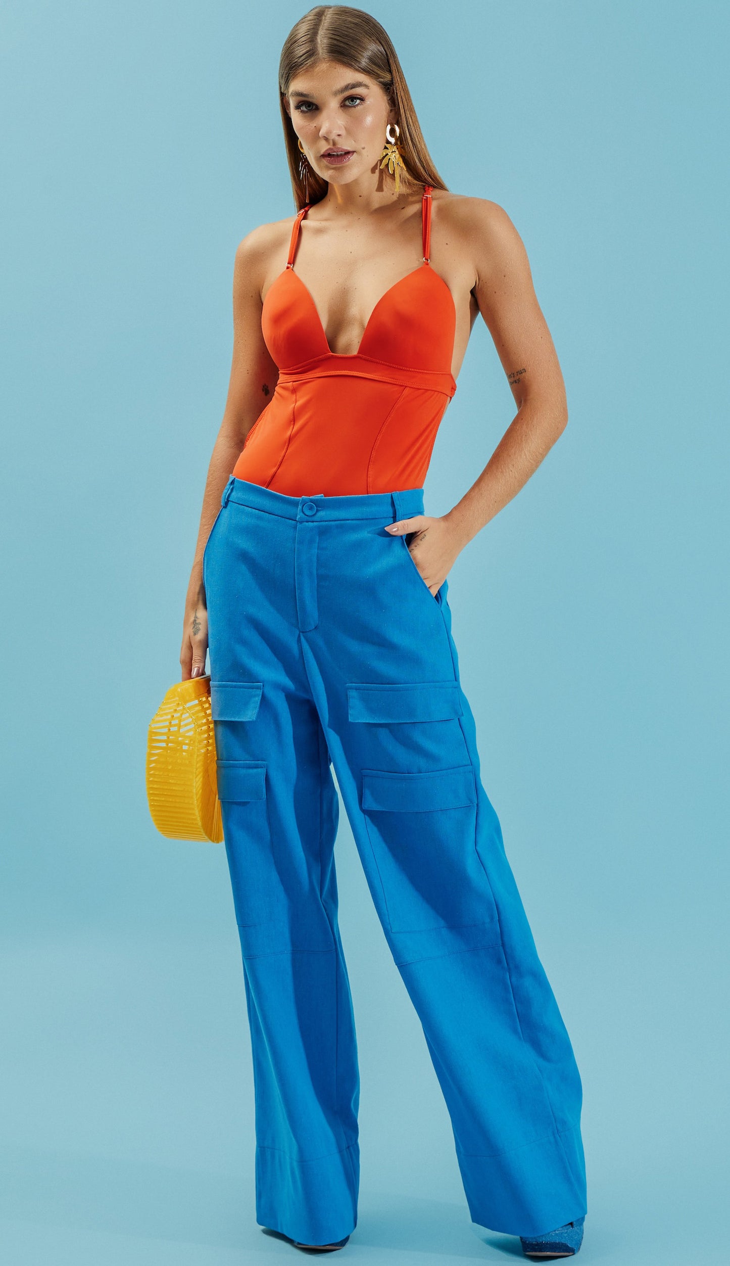 Calça Catarina Azul