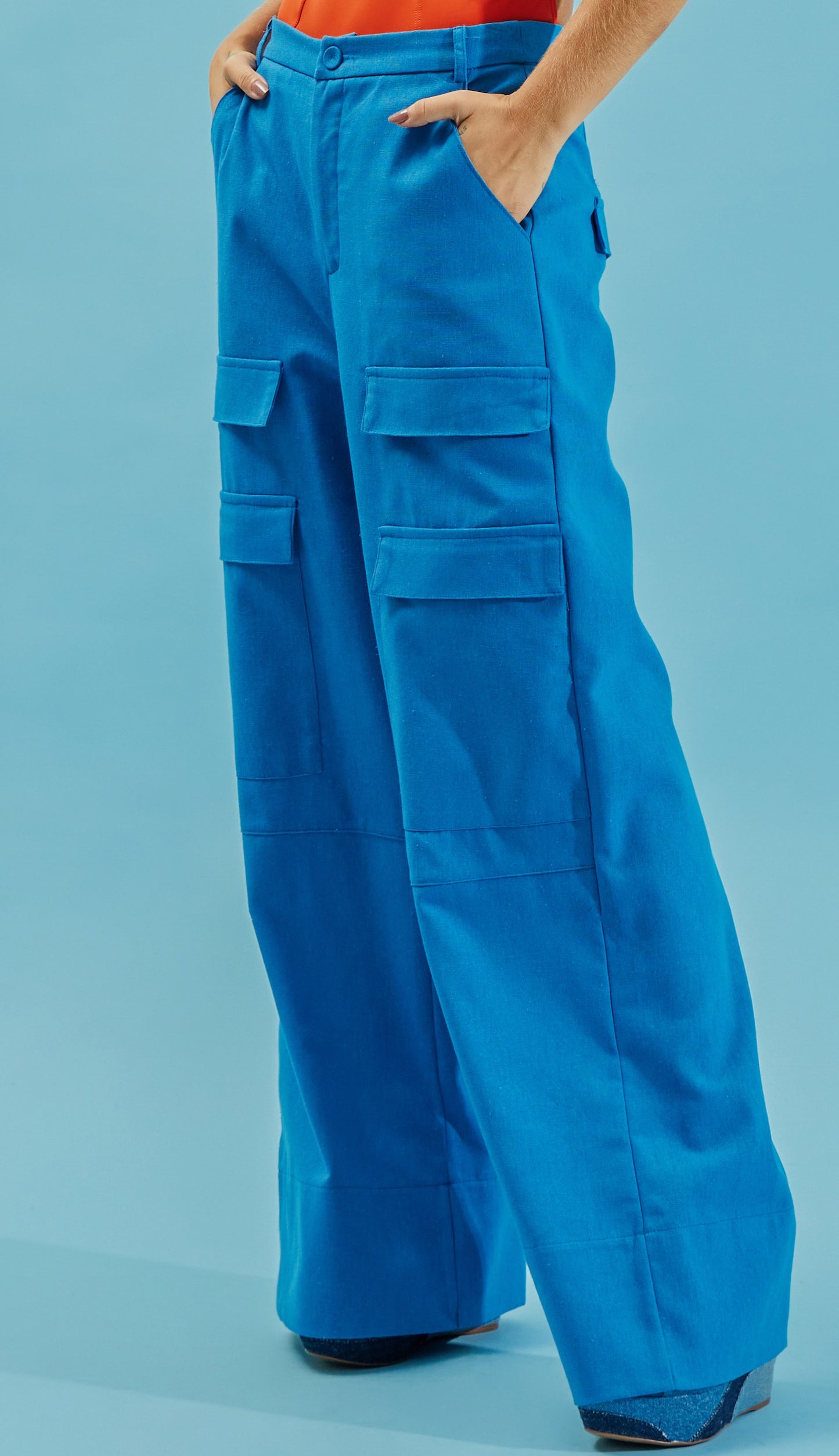 Calça Catarina Azul