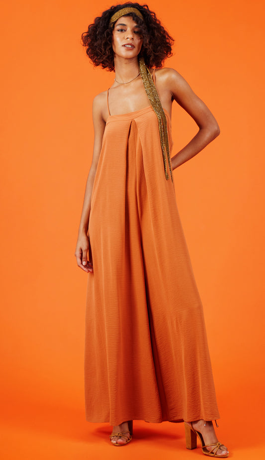 Macacão Atenas Caramelo