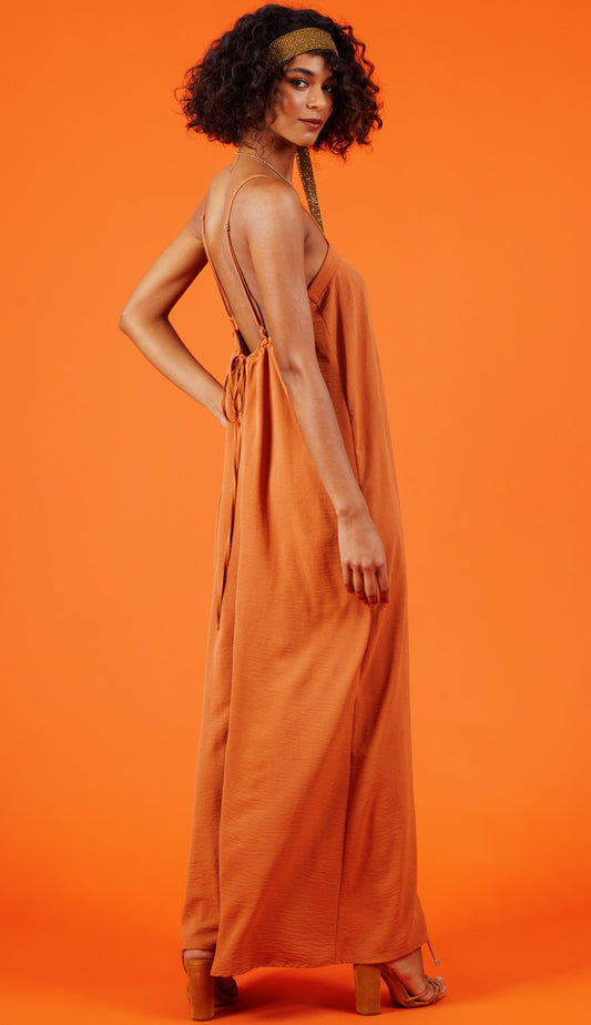 Macacão Atenas Caramelo