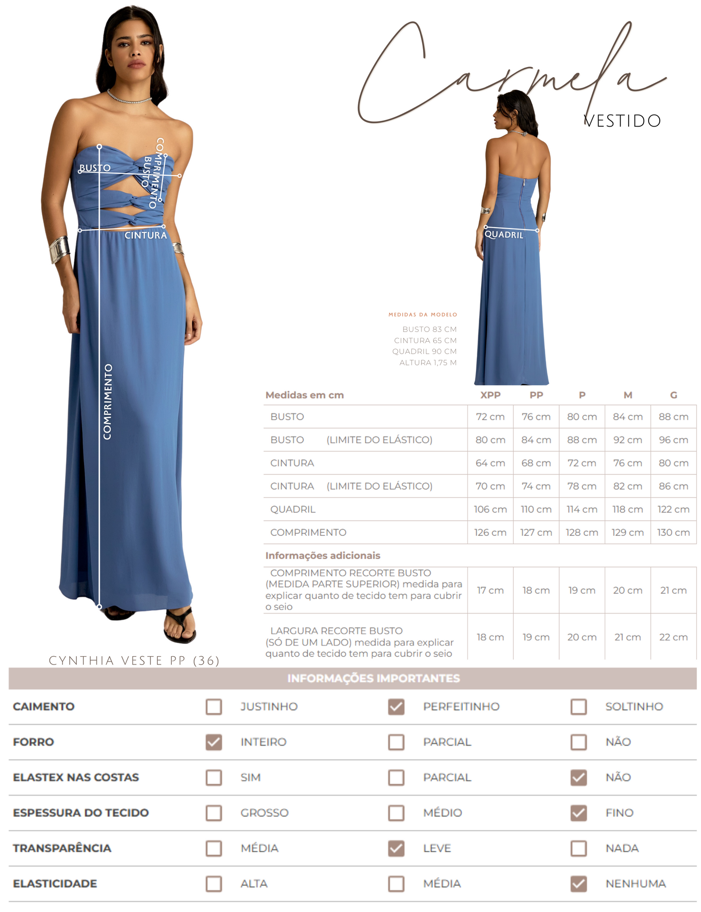 Vestido Carmela Preto