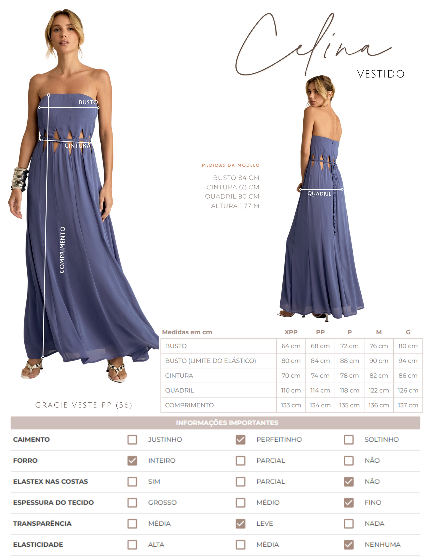 Vestido Celina Cereja