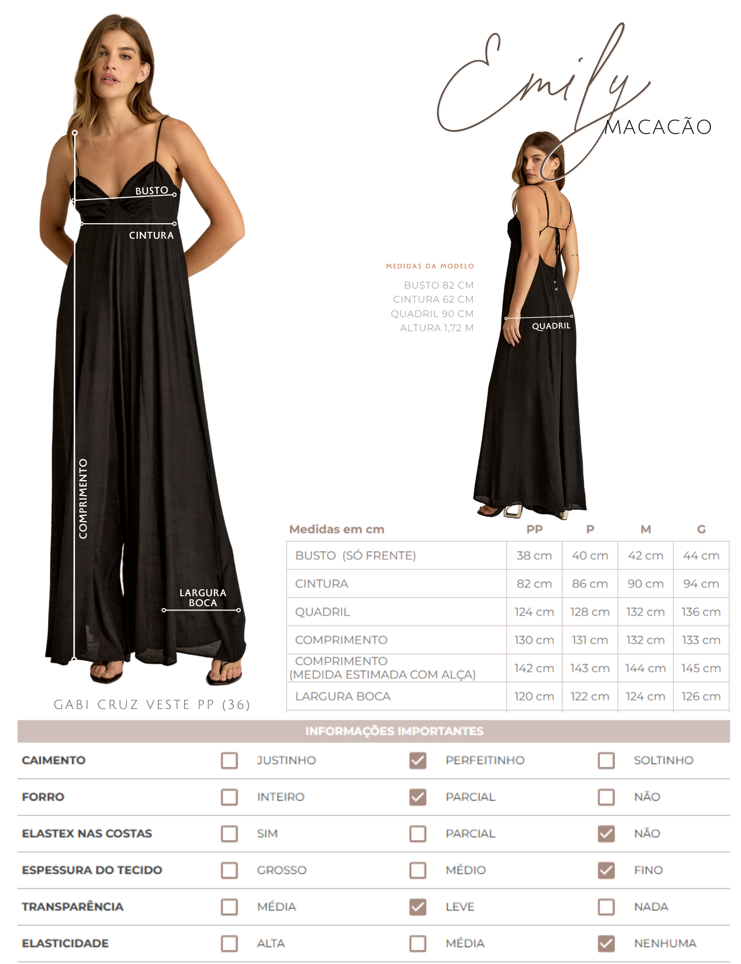 Macacão Emily Off White