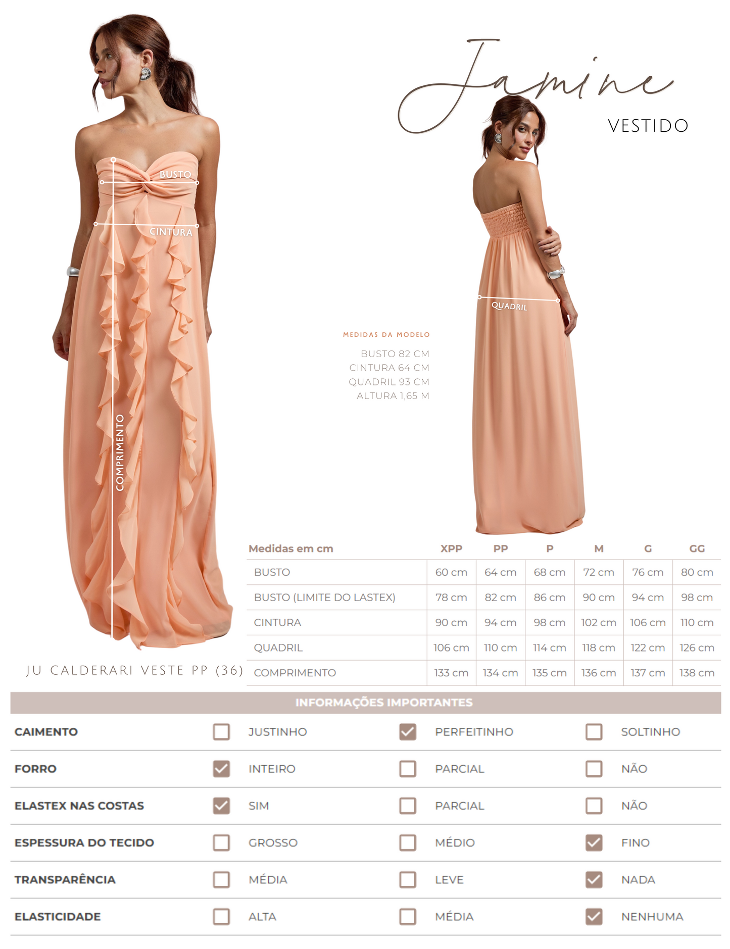 Vestido Jamine Manteiga