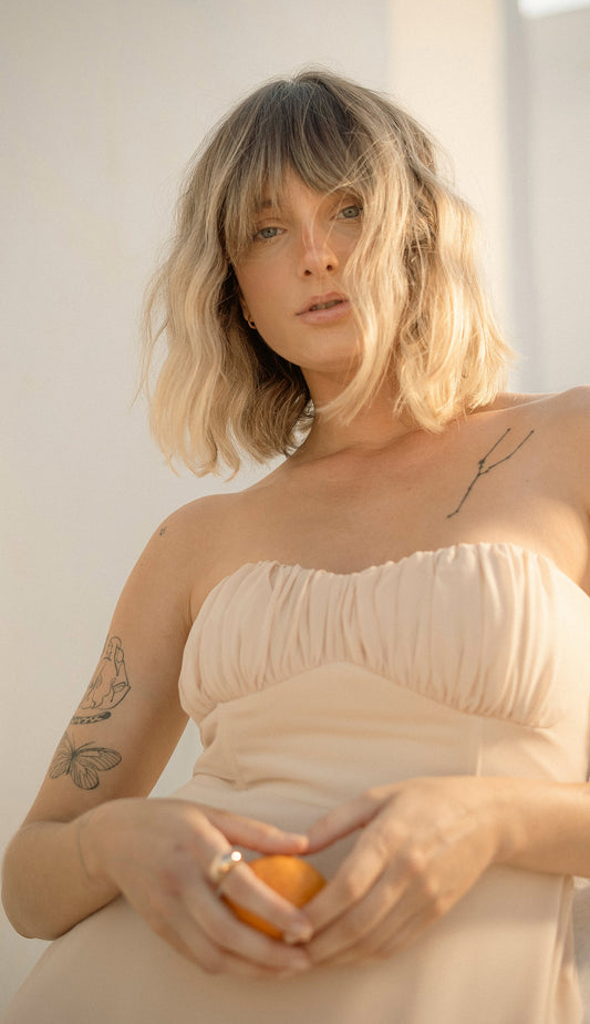 Vestido Samara Natural