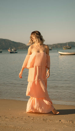 Vestido Rebeca Pêssego