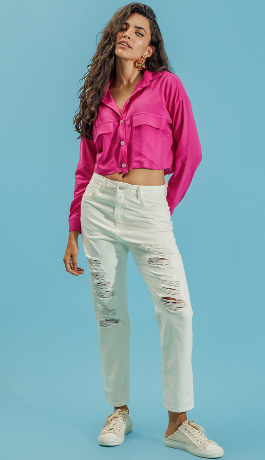 Camisa Fátima Magenta