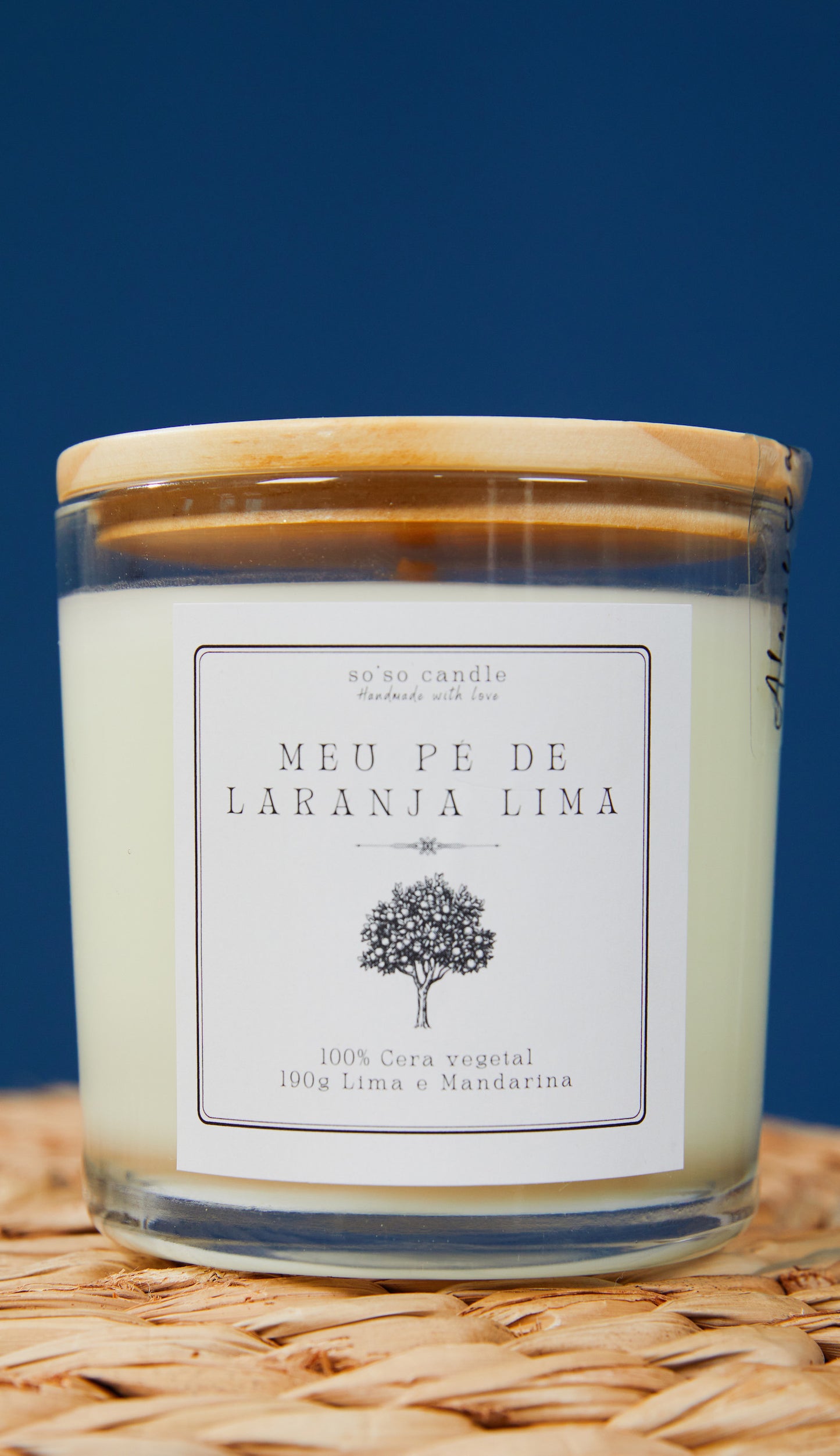 Vela Aromática Meu Pé De Laranja Lima