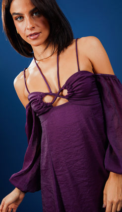 Vestido Balsamo Violeta