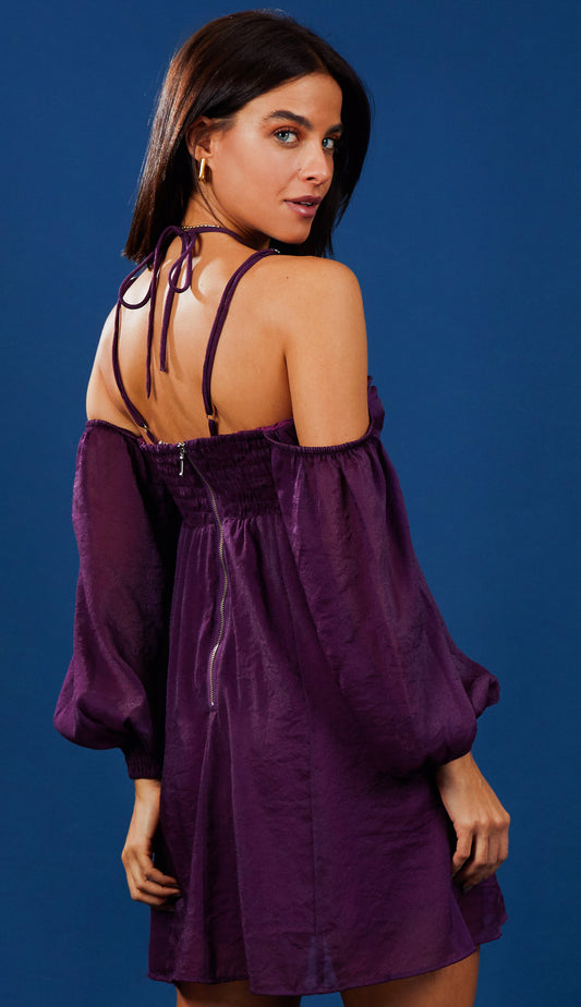 Vestido Balsamo Violeta