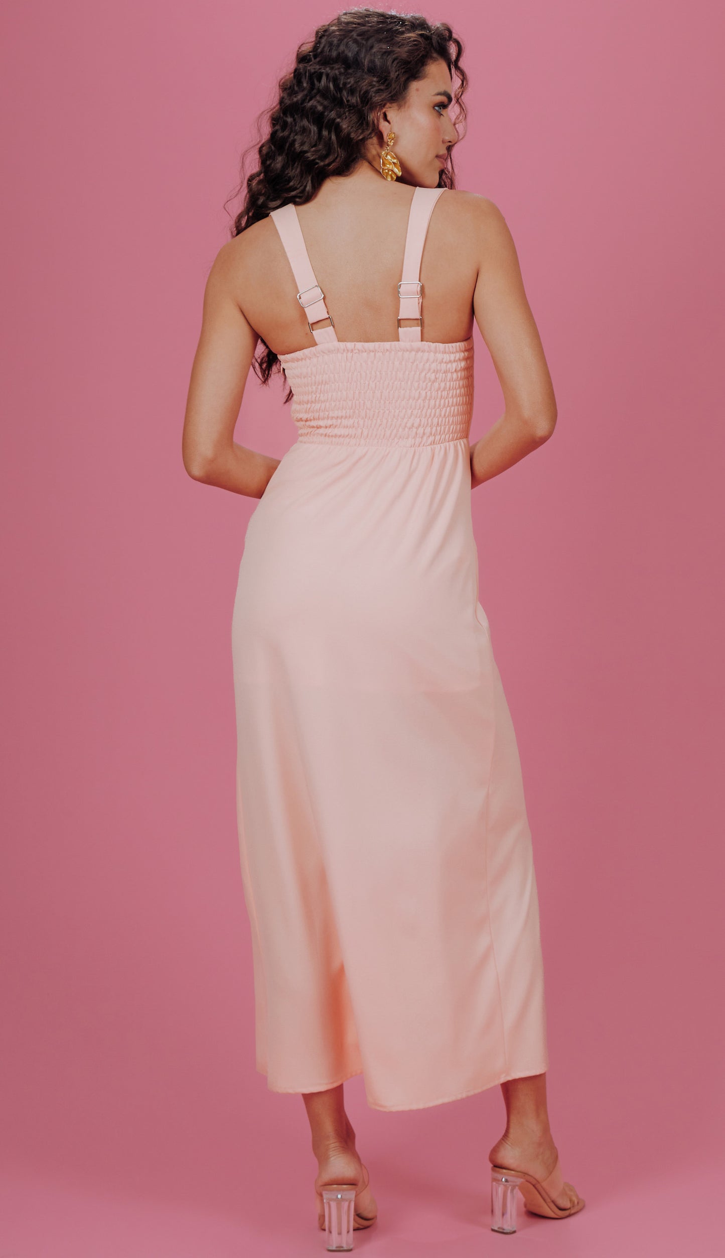 Vestido Eillen Pêssego
