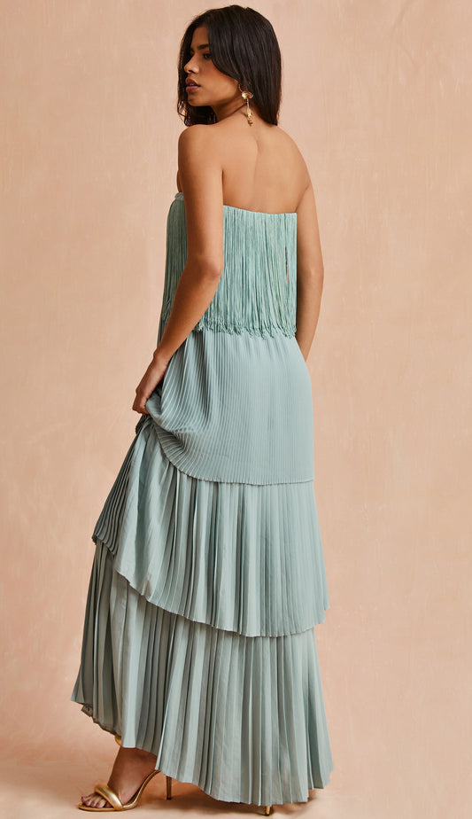 Vestido Flamingo Azul