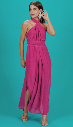 Vestido Florianópolis Magenta