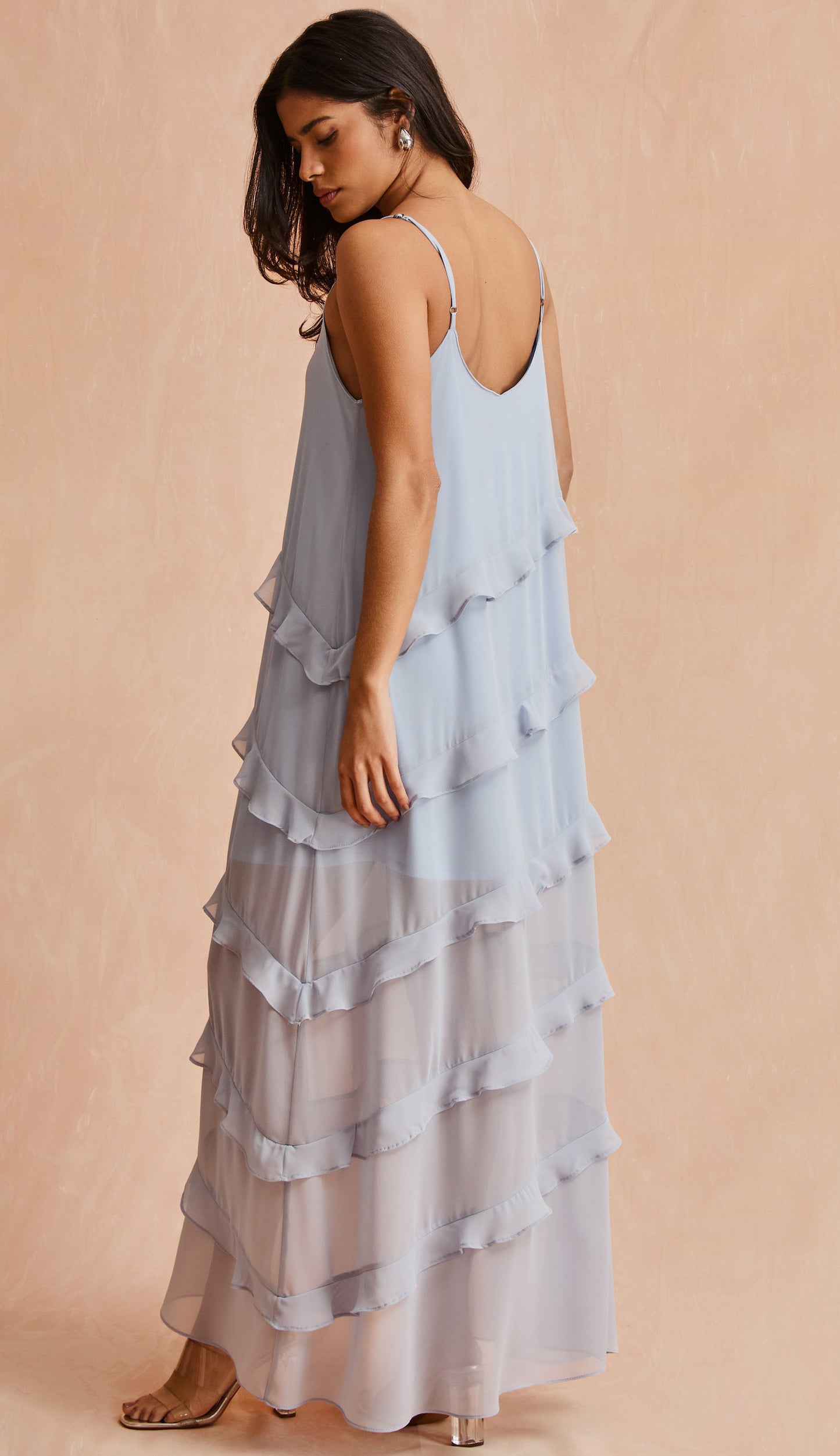 Vestido Fragrância Azul