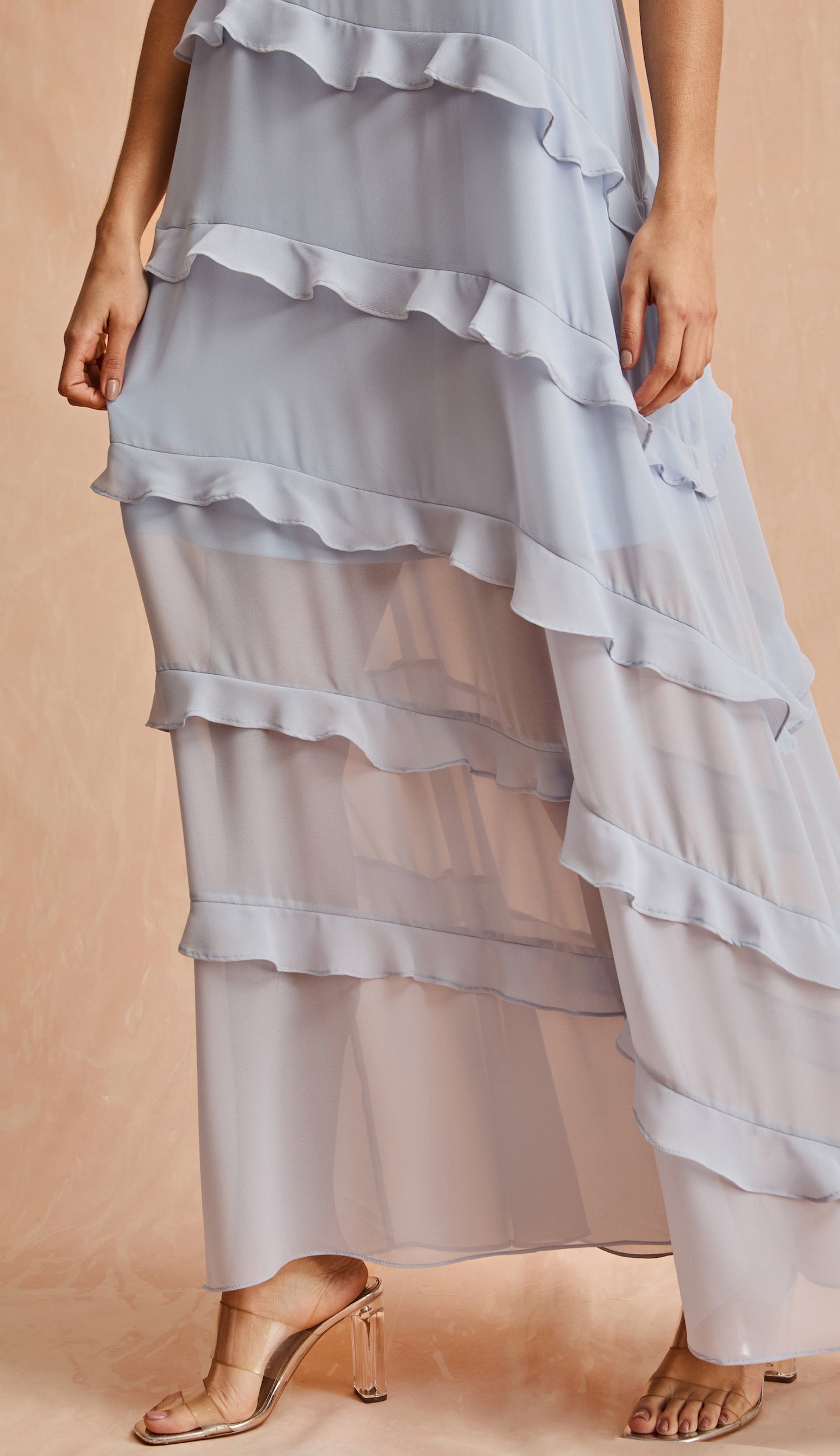 Vestido Fragrância Azul