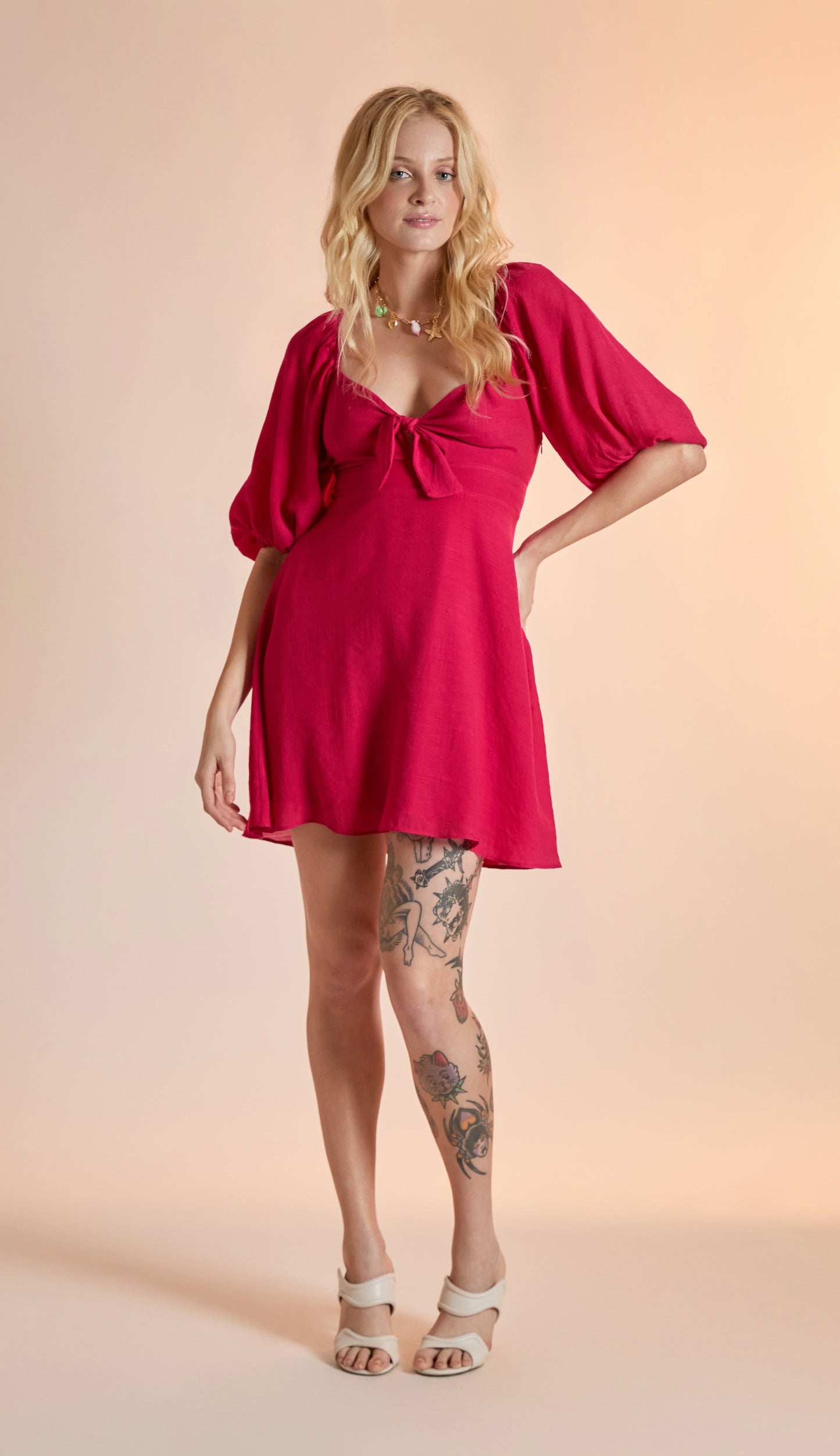 Vestido Tessa Magenta