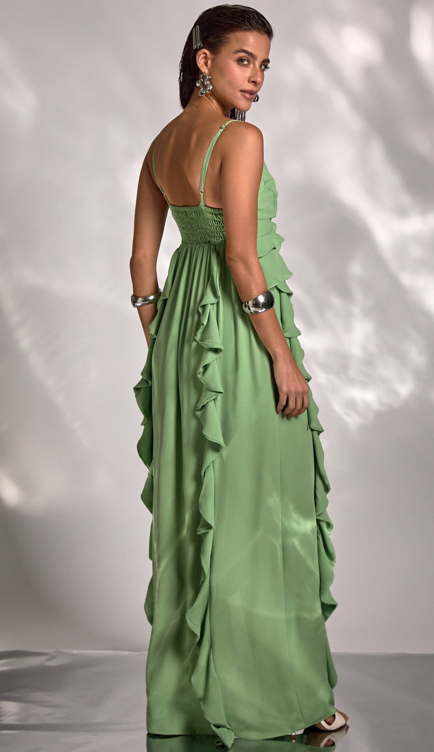 Vestido Thaeme Verde