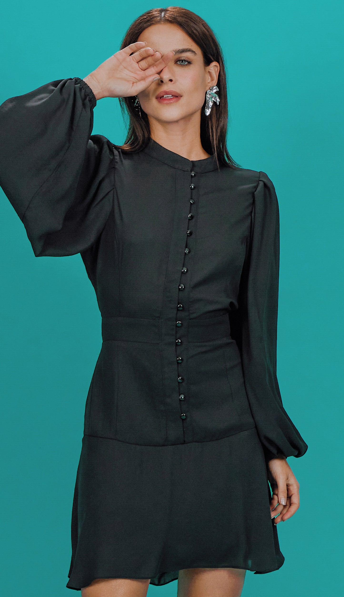 Vestido Verbena Preto