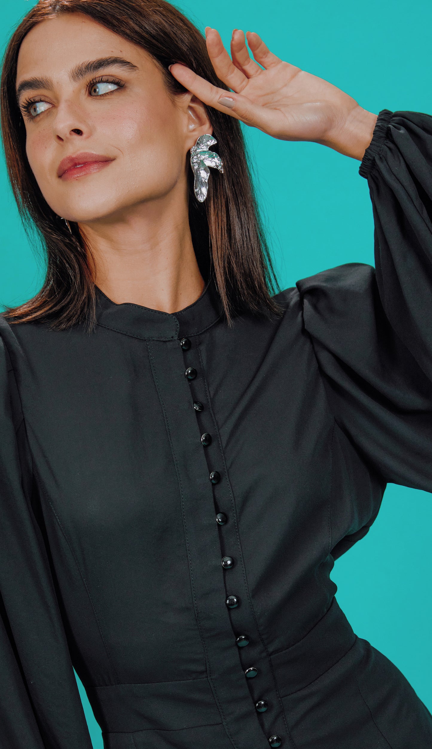 Vestido Verbena Preto