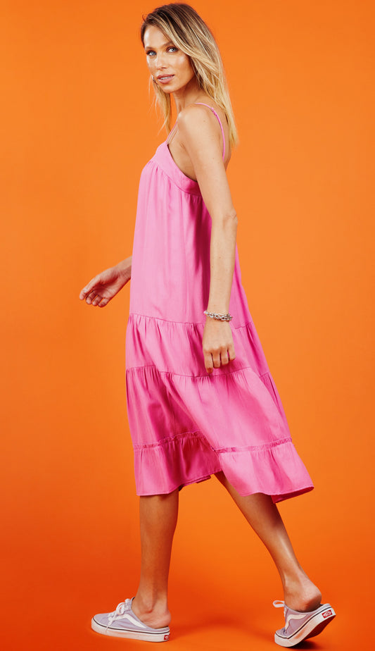 Vestido Camila Magenta