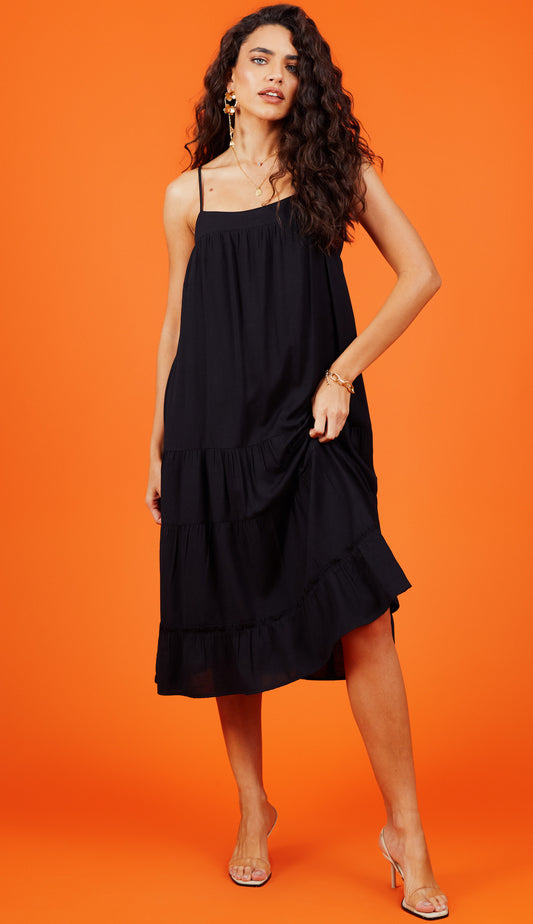 Vestido Camila Preto