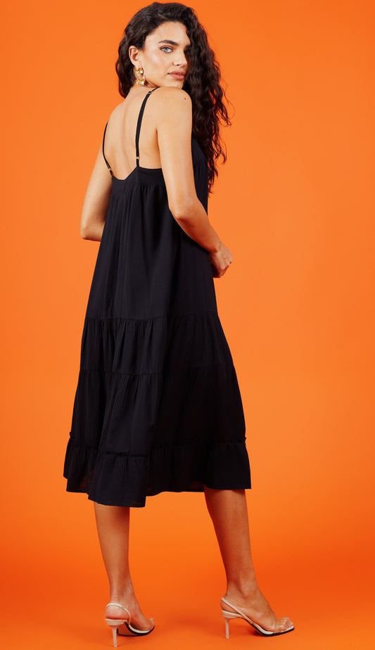 Vestido Camila Preto