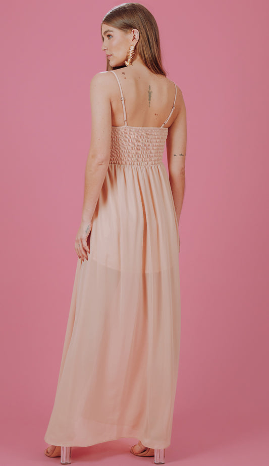 Vestido Clarita Natural