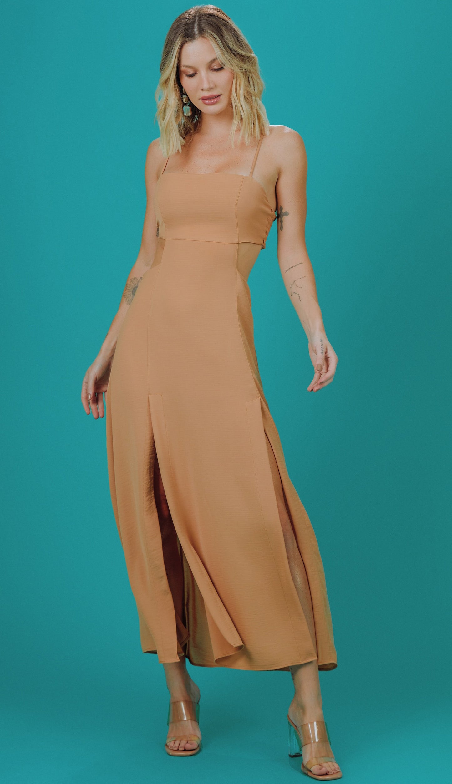 Vestido Damares Natural