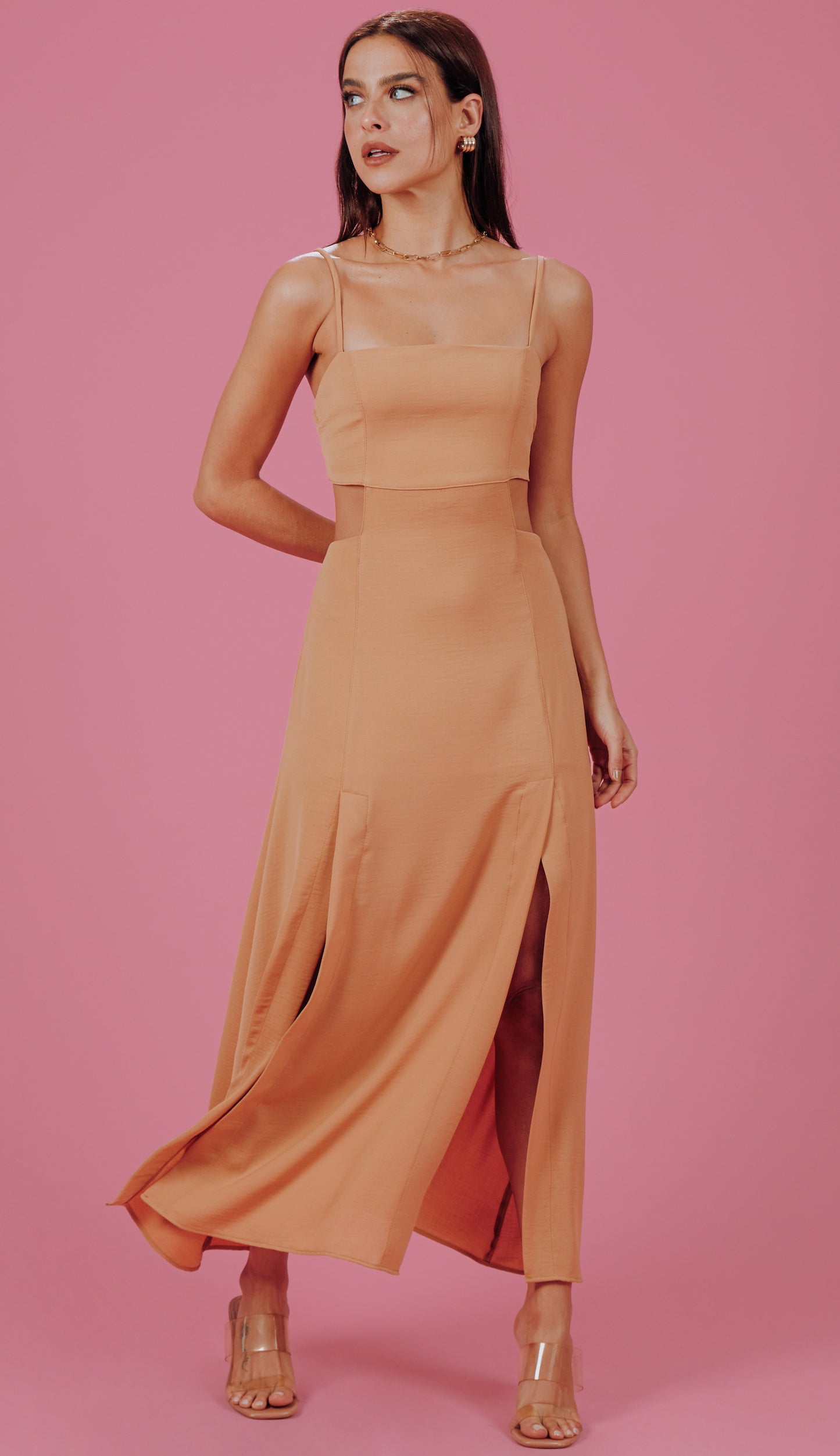 Vestido Damares Natural