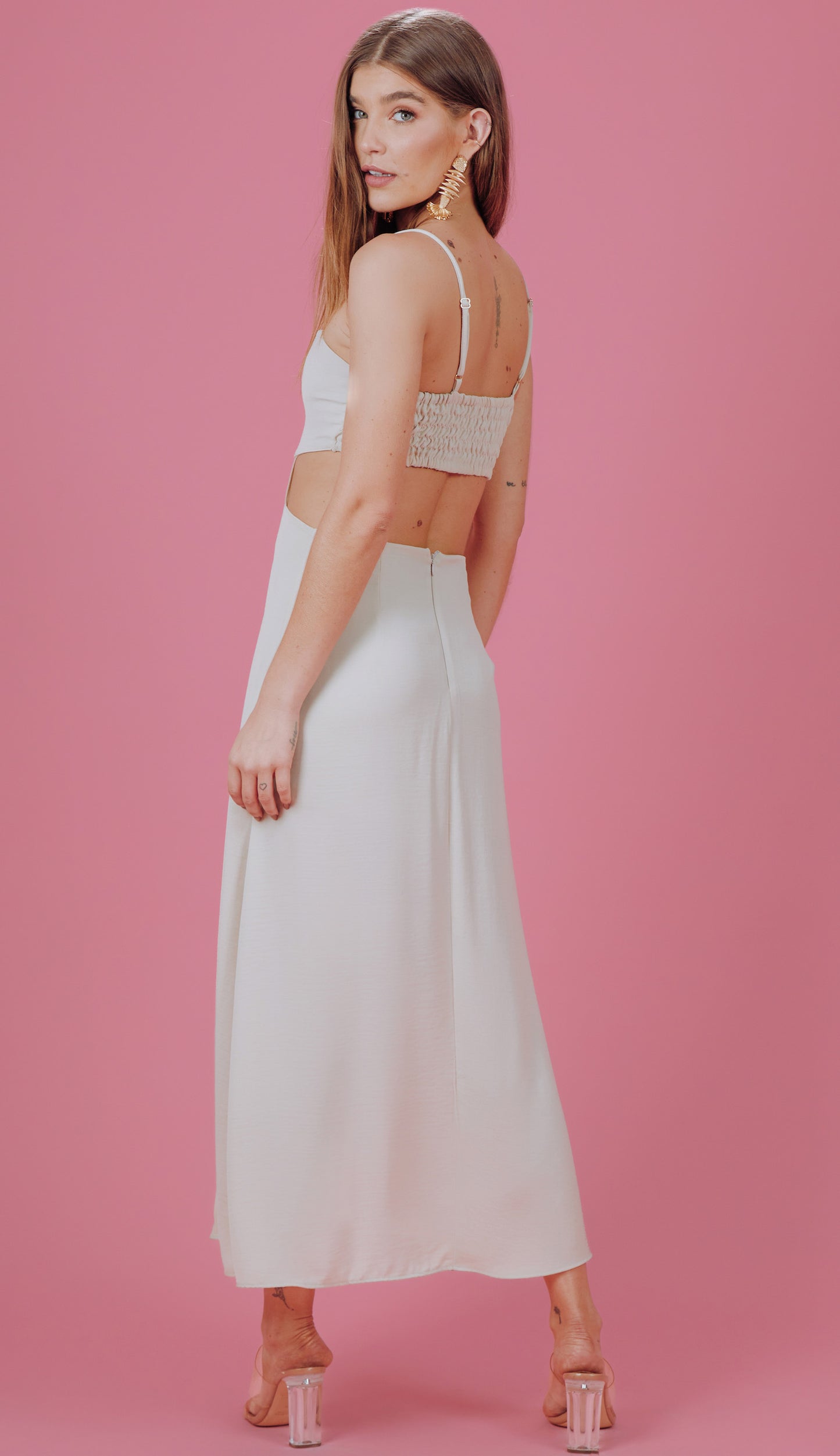 Vestido Damares Palha