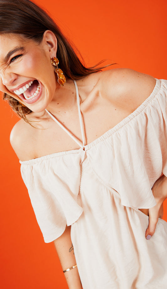 Vestido Faustina Chantilly