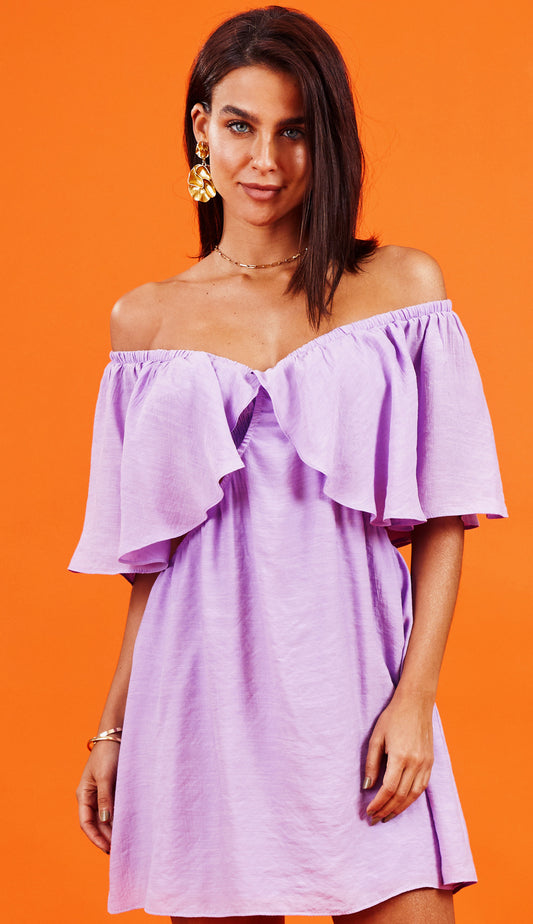 Vestido Faustina Violeta