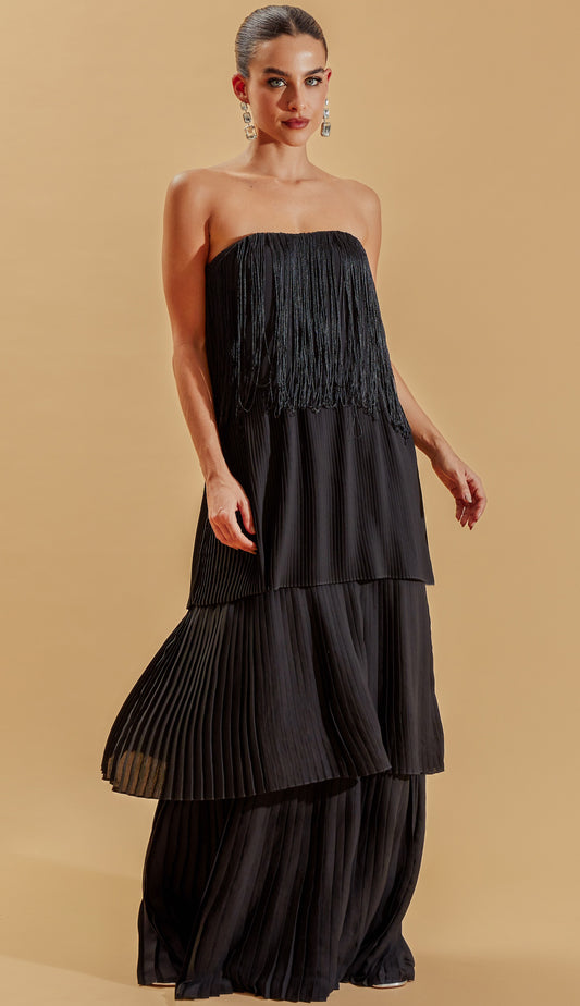 Vestido Flamingo Preto