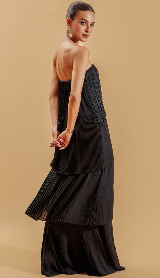 Vestido Flamingo Preto