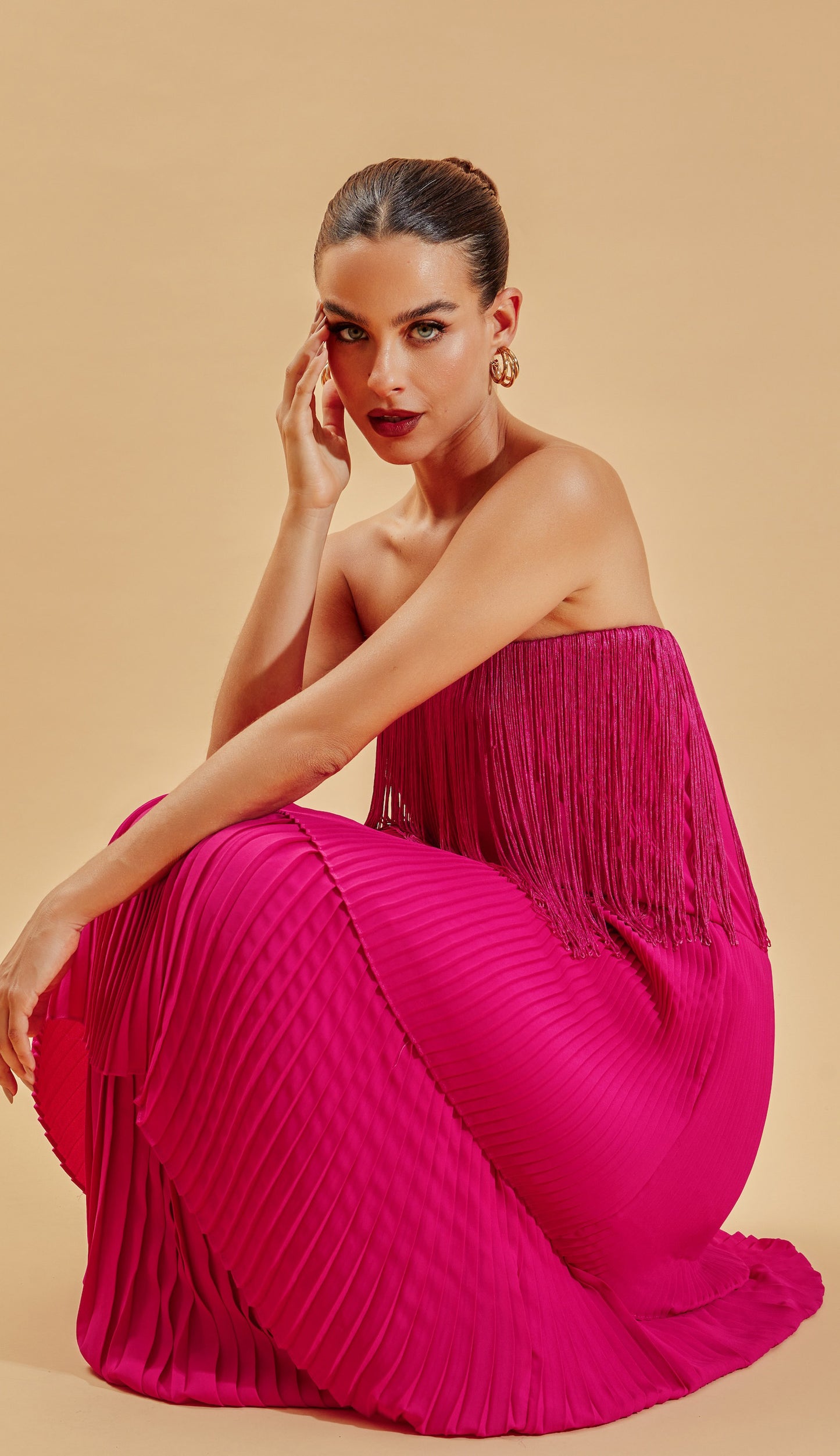 Vestido Flamingo Magenta