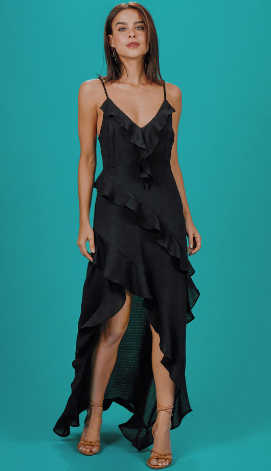 Vestido Hannah A. Preto