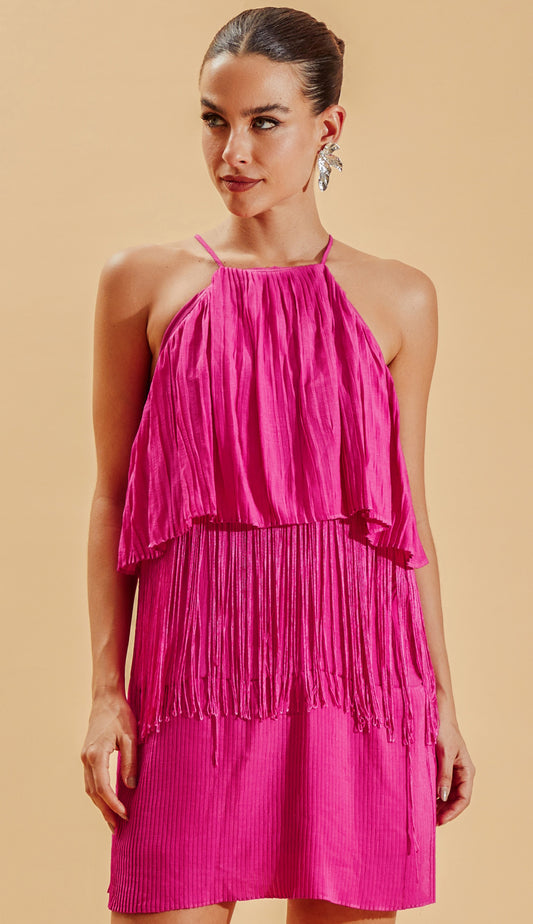 Vestido Floriana Magenta