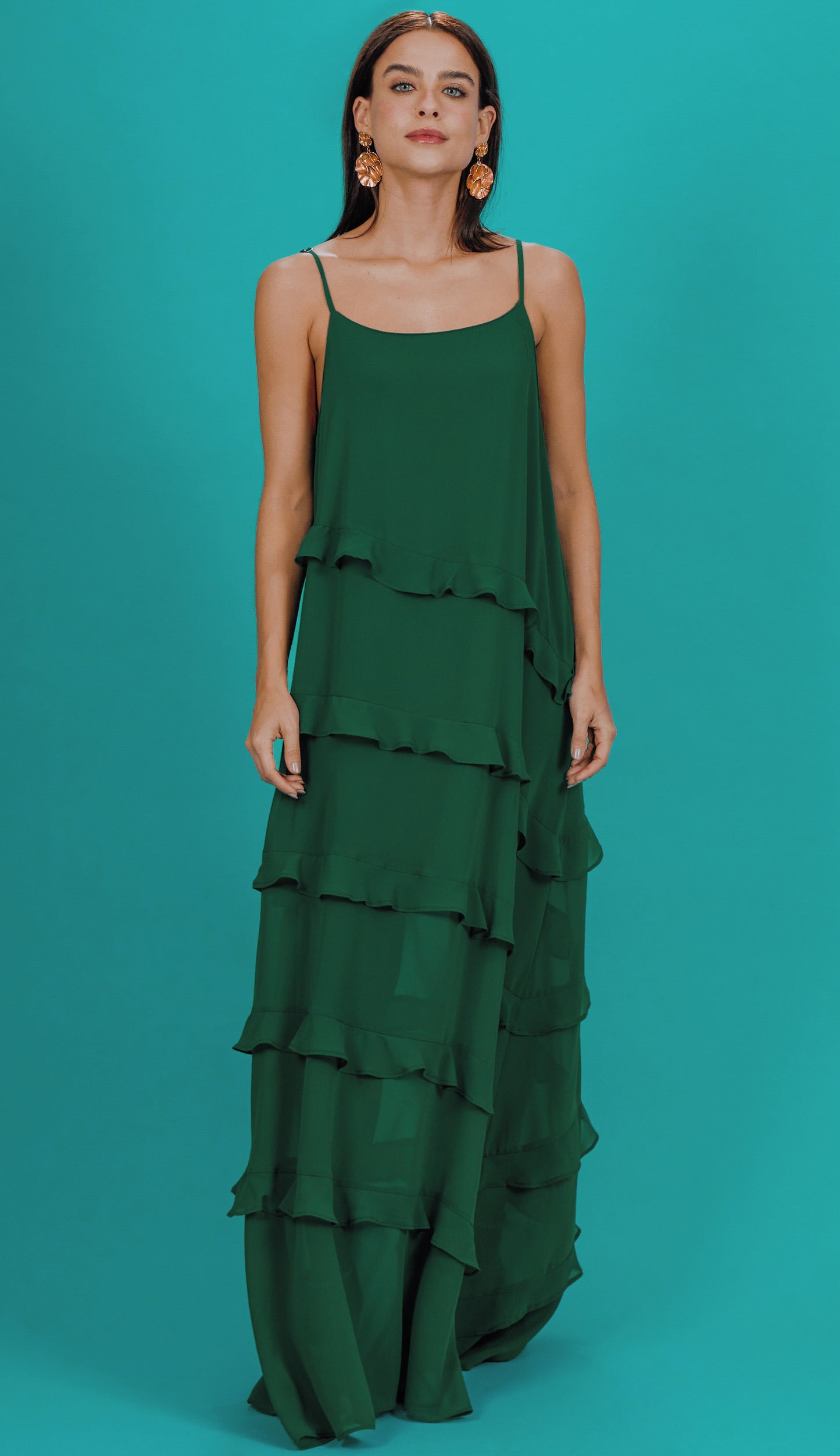 Vestido Maria Montoro Verde