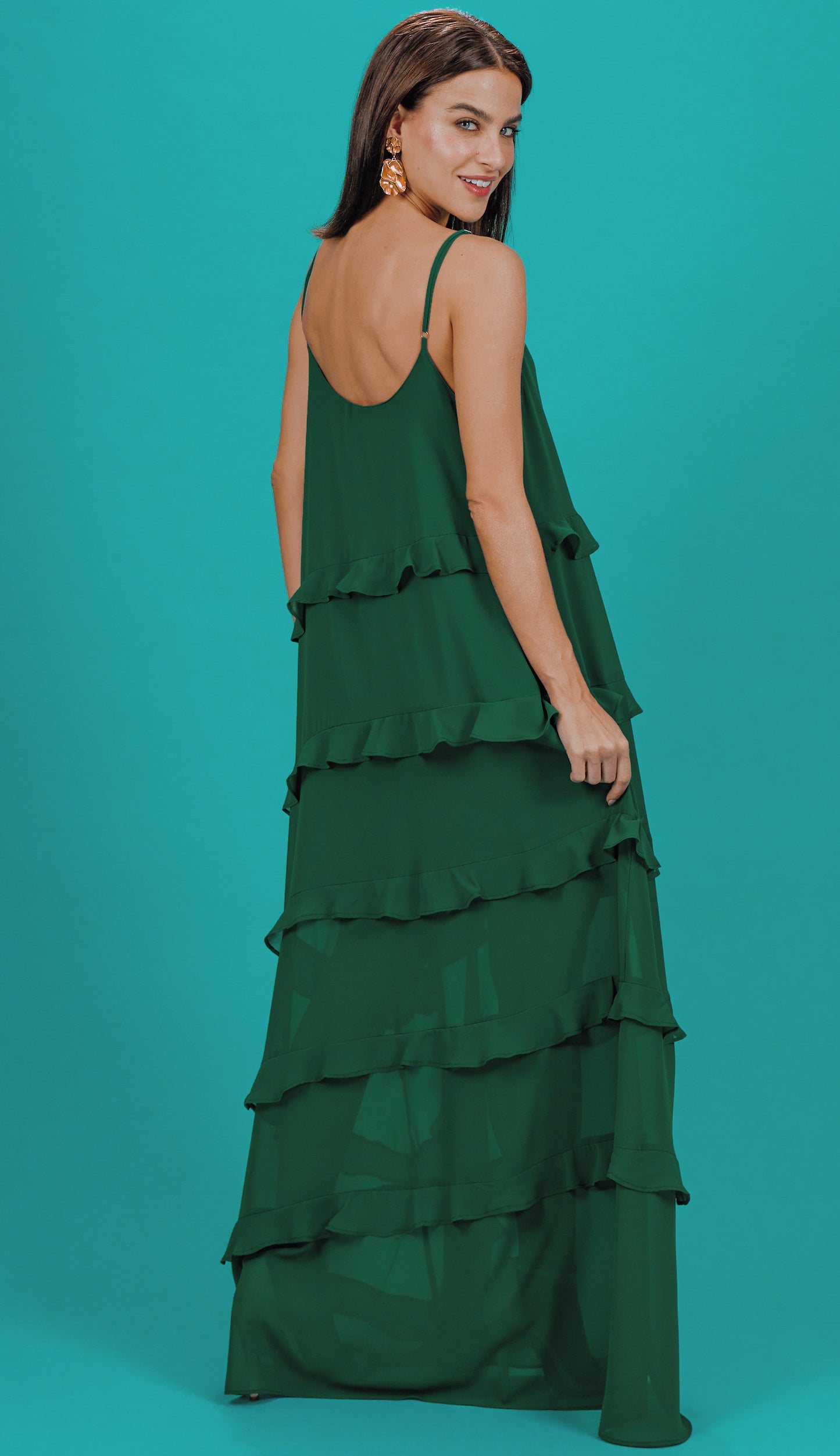 Vestido Maria Montoro Verde