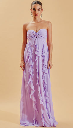 Vestido Jamine Lilás