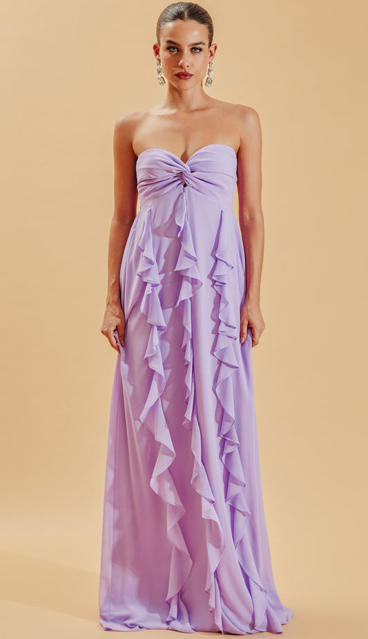 Vestido Jamine Lilás