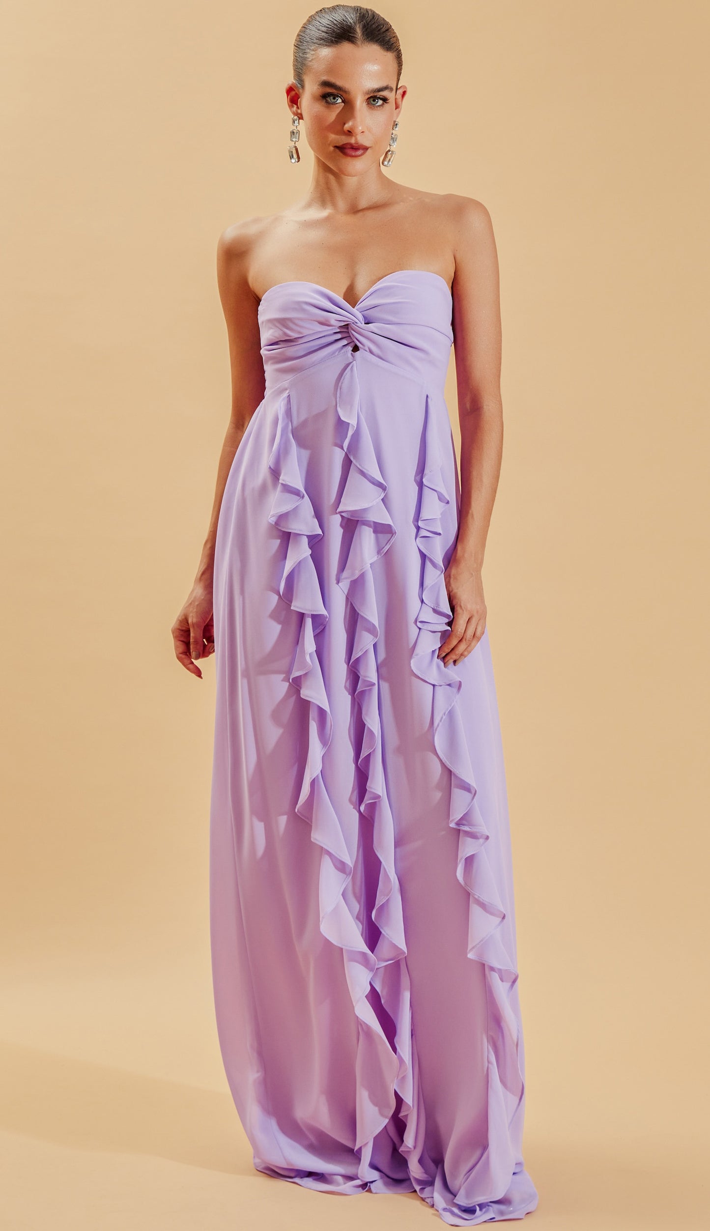 Vestido Jamine Lilás