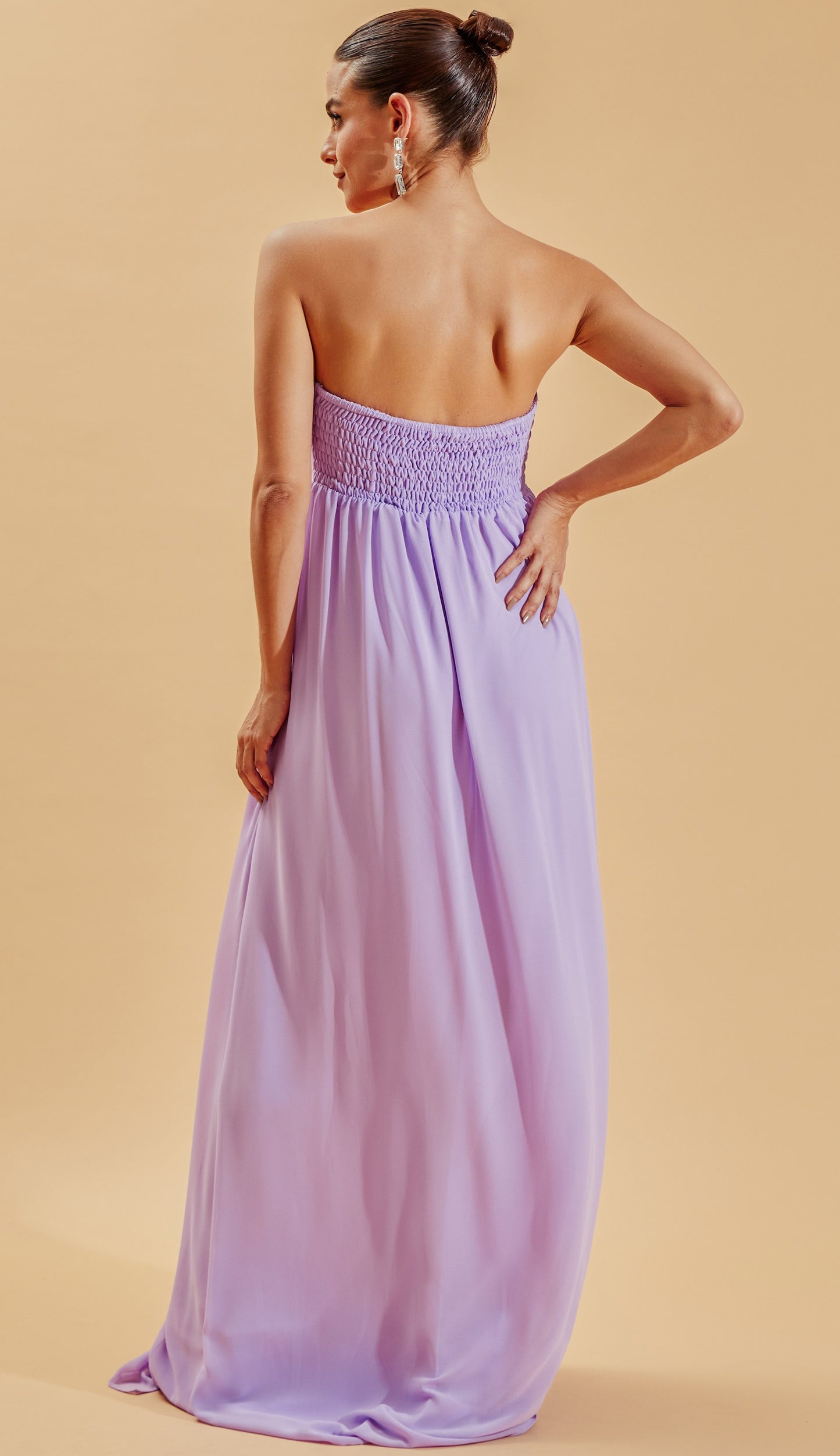 Vestido Jamine Lilás